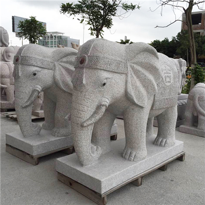 大象石雕工艺品